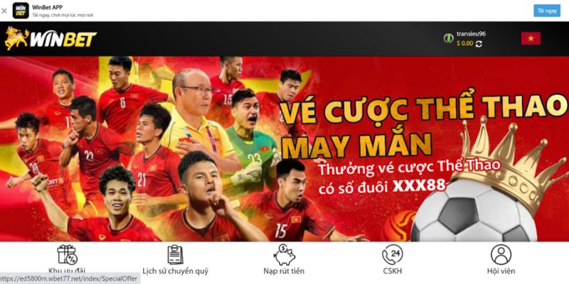 Hubet cung cấp dịch vụ cá cược thể thao với tỷ lệ cược cực cao - Hubet